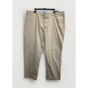 Polo Ralph Lauren Stretch Classic Fit Chino Pants Mens 46X32 Pony Logo Tan